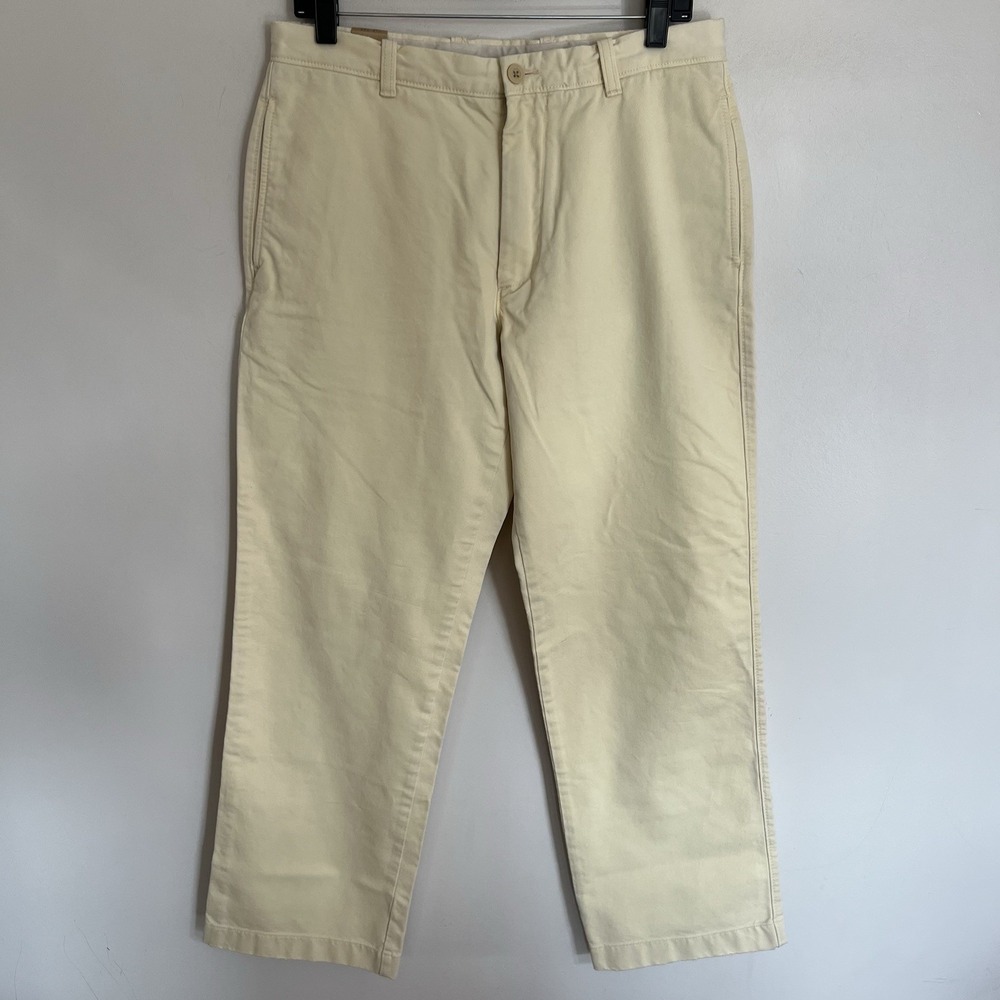 J.‎ Crew Broken In Yellow Chino Pants with Straight Leg Cut W32 L30 New NWT